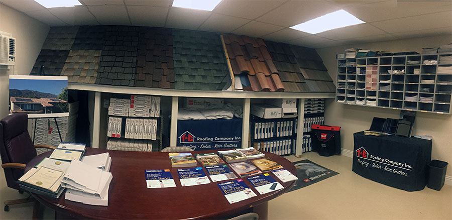 T&G Roofing Showroom